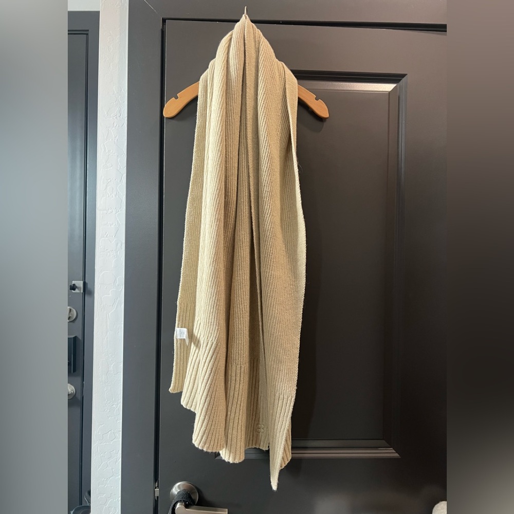 Sweaty Betty wool blend scarf wrap